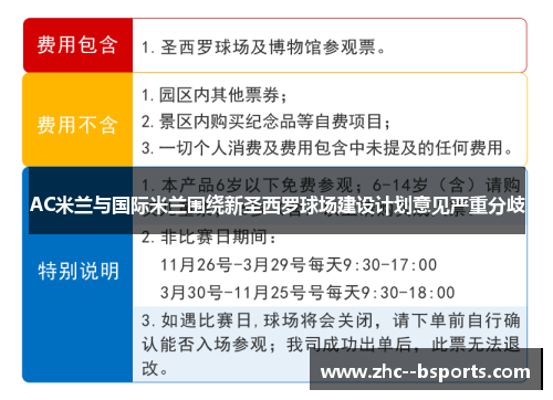 AC米兰与国际米兰围绕新圣西罗球场建设计划意见严重分歧 AC米兰与国际米兰围绕新圣西罗球场建设计划意见严重分歧